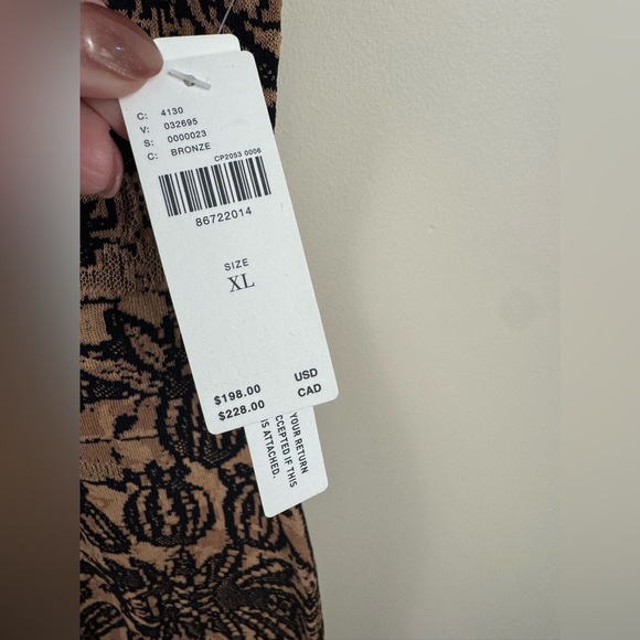 NWT Anthropologie Mock-Neck Cap Sleeve Slim Knit Mini Dress - Picture 4 of 5